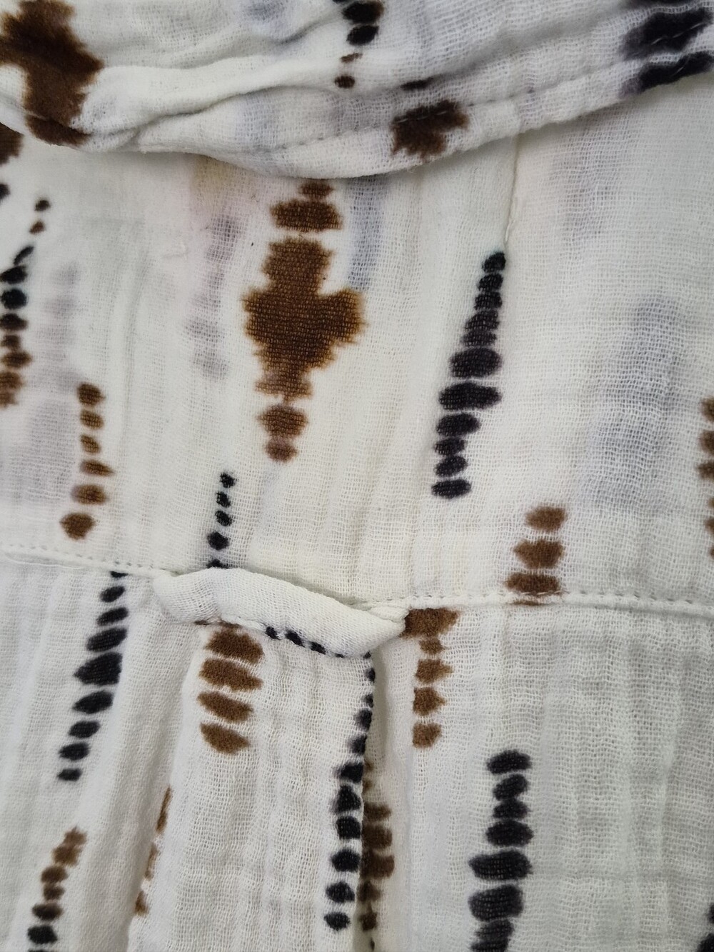 DEAR JOHN DENIM Galina Novelty Shirt in Mozambique,gauze 100% Cotton Fall Medium - Picture 13 of 13